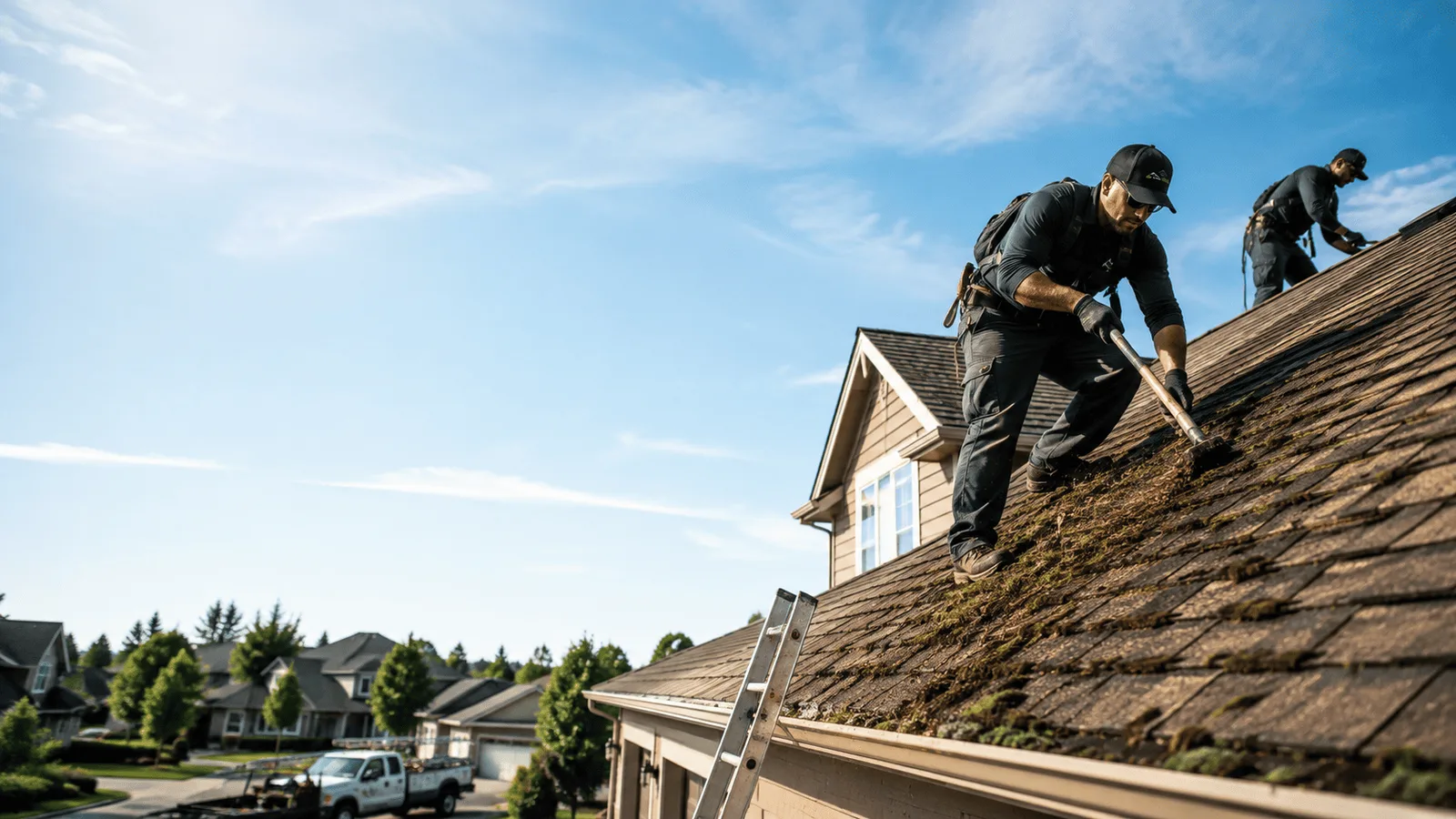 Roof Moss Removal in Dahlen, ND near me